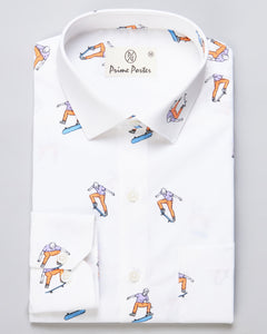 Skateboard Printed Shirt