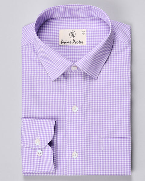 Heather Checked Shirt