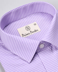 Heather Checked Shirt