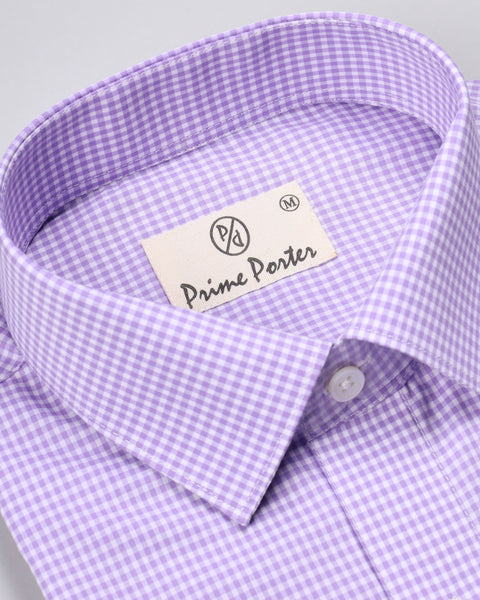 Heather Checked Shirt