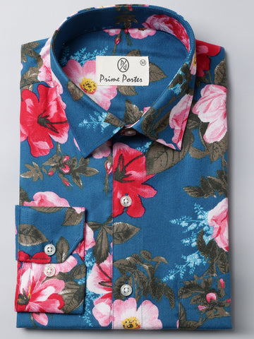 Caladium Print Shirt