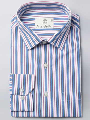 Carmine Stripe Shirt
