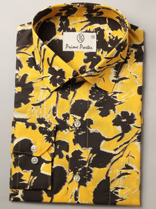 Pansy Print Shirt