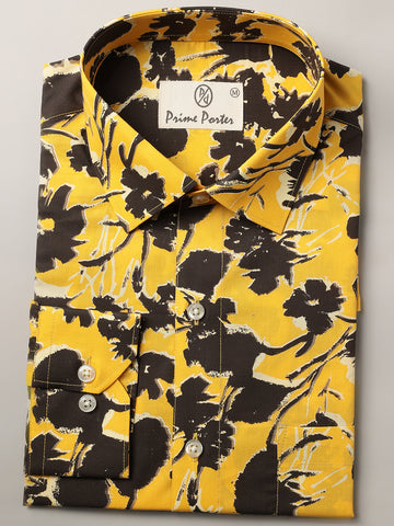 Pansy Print Shirt