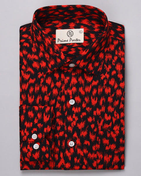 Flaming Printed Shirt