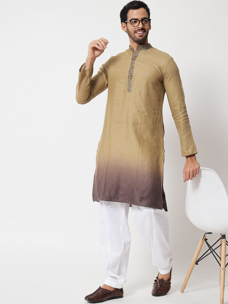 Pavitra Linen Kurta