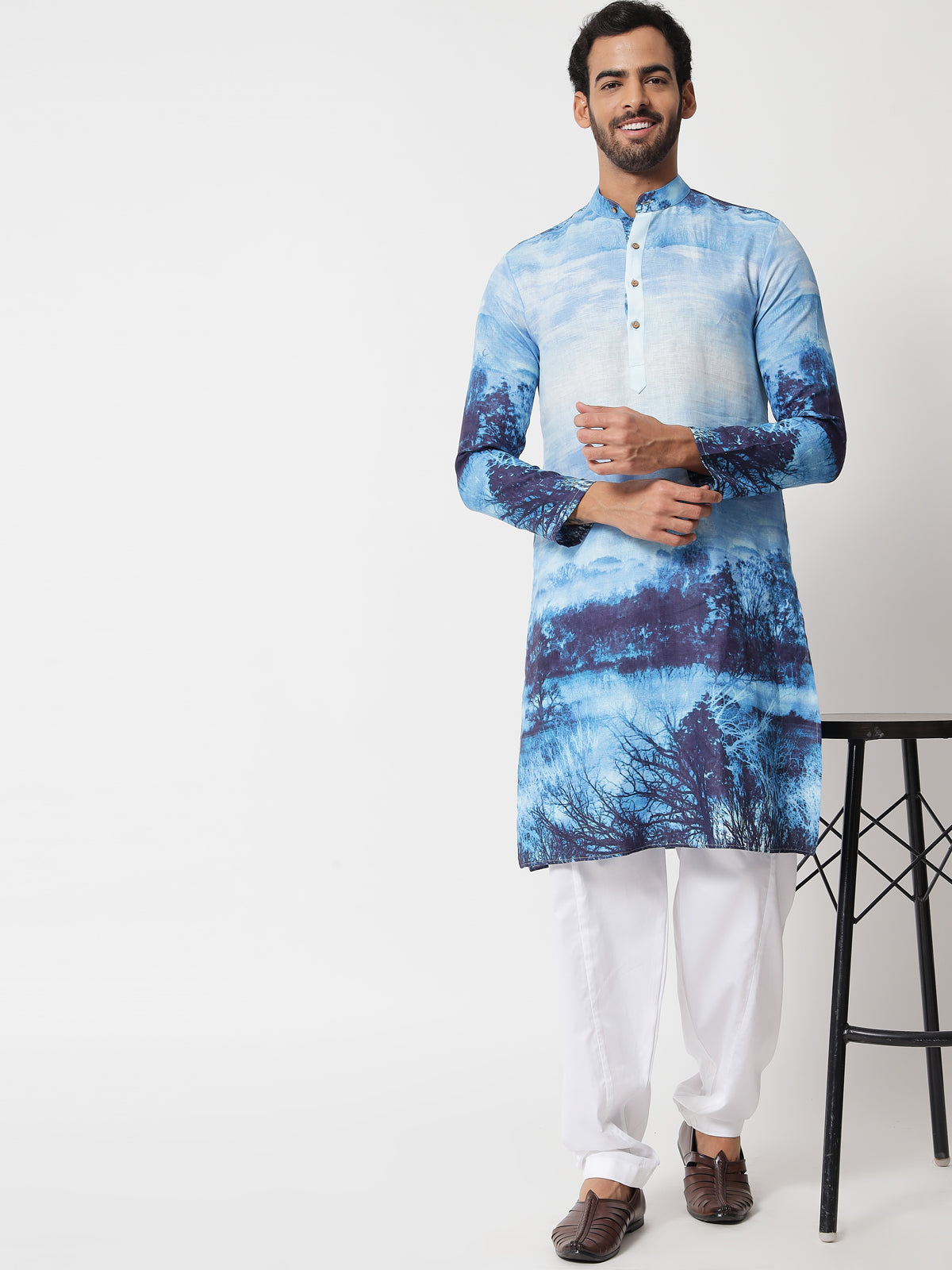 Ananya Pure Linen Kurta