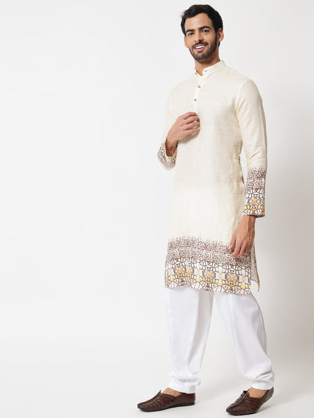 Barbas Linen Kurta