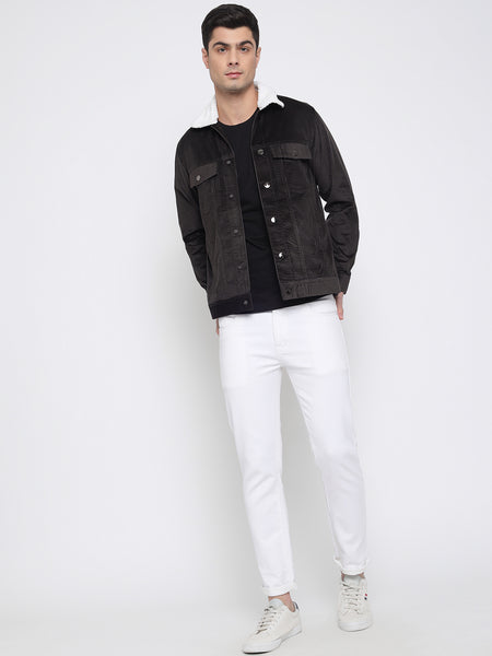 Chocolate Brown Corduroy Jacket