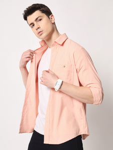 Light Pink Corduroy Shirt
