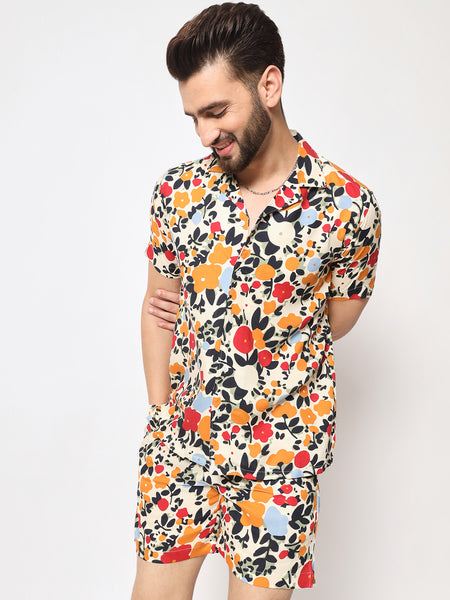 Bloom Flower Printed Co-Ords Set