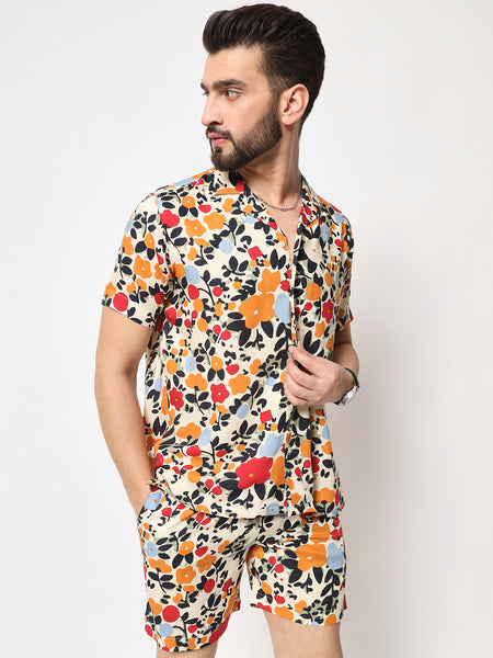Bloom Flower Printed Co-Ords Set