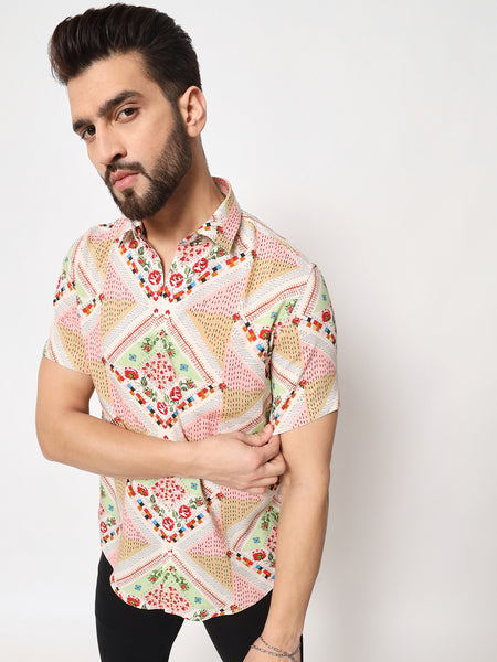 Mykonos Half Sleeves Shirt