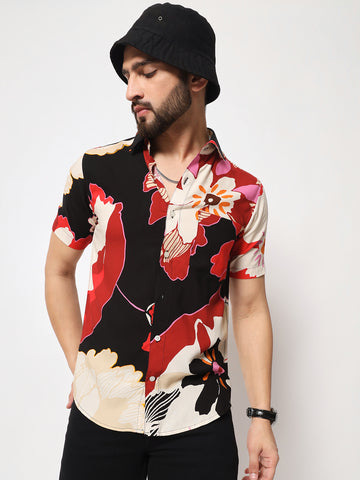 Sakura Half Sleeves Shirt