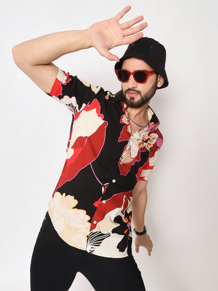 Sakura Half Sleeves Shirt