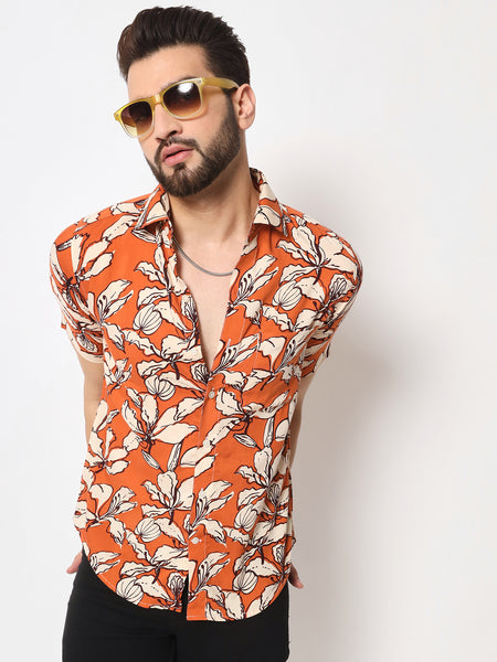 Carnation Half Sleeves Shirt