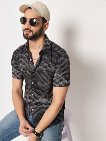 Panther Half Sleeves Shirt