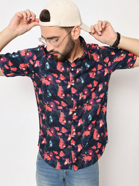 Cosmos Half Sleeves Shirt