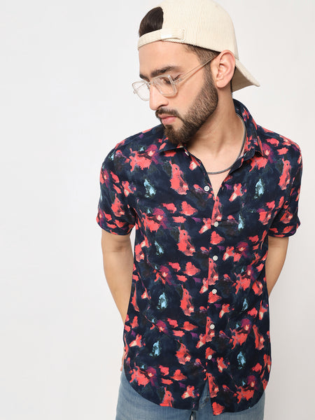 Cosmos Half Sleeves Shirt