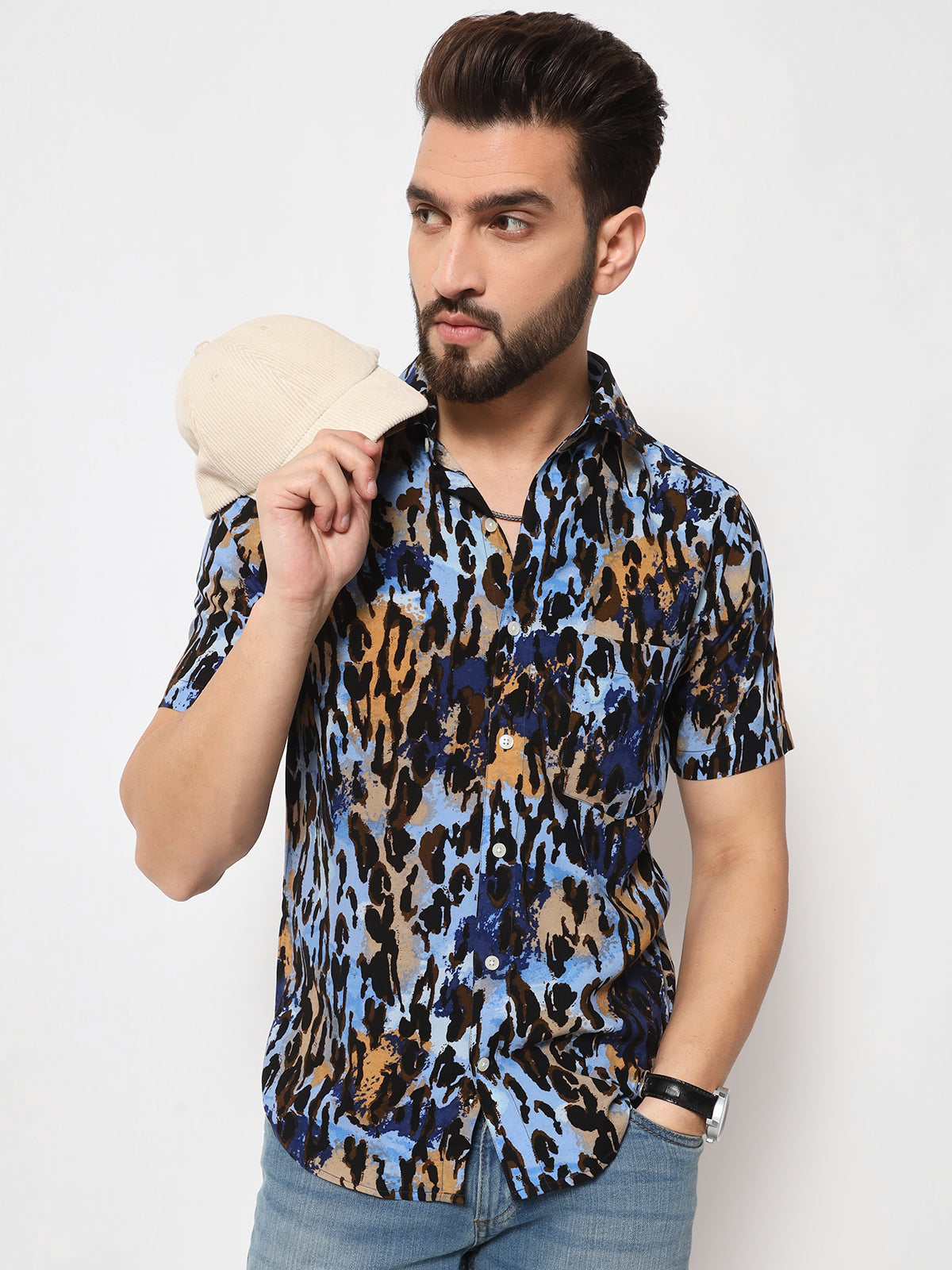 Jaguar Half Sleeves Shirt