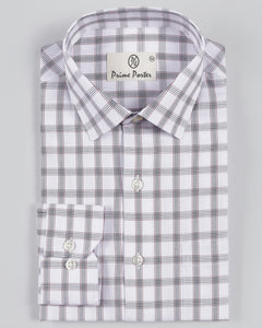 Apricot Check Shirt