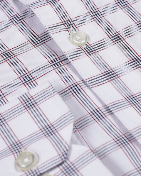 Apricot Check Shirt
