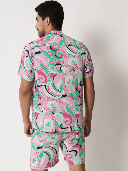 Boomer Abstract Printed Co-Ords Set