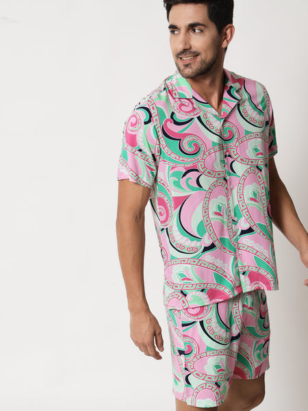 Boomer Abstract Printed Co-Ords Set