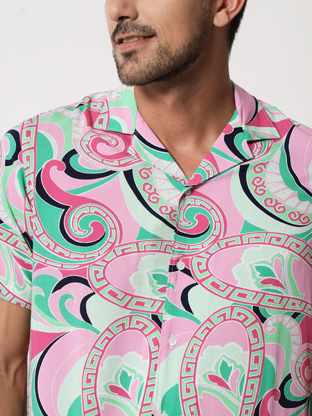 Boomer Abstract Printed Co-Ords Set