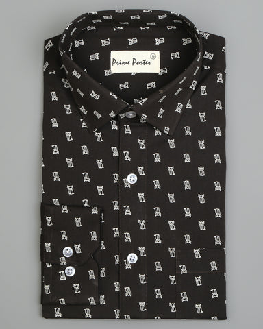 meow-black-coloured-cat-printed-pure-cotton-shirt