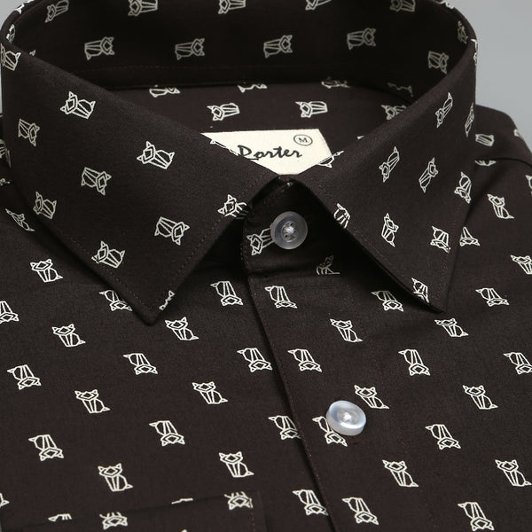 meow-black-coloured-cat-printed-pure-cotton-shirt