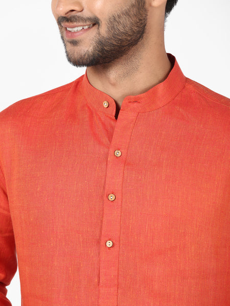 Bhane- Pure lInen Kurta