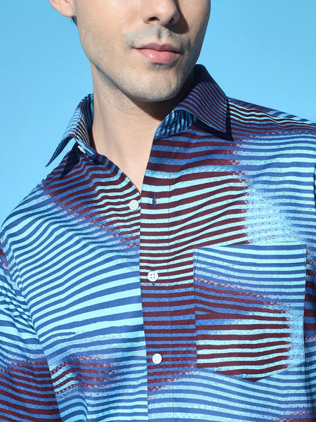 Ripple Printed Shirt