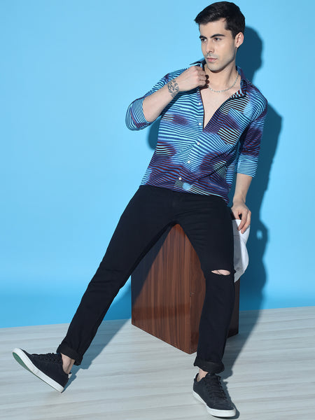 Ripple Printed Shirt
