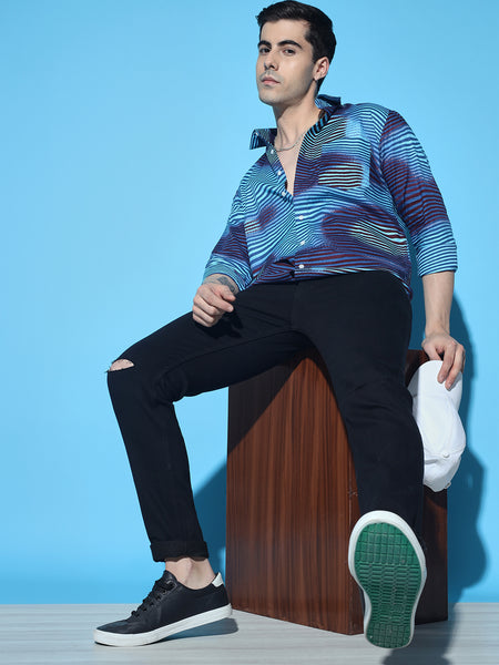 Ripple Printed Shirt