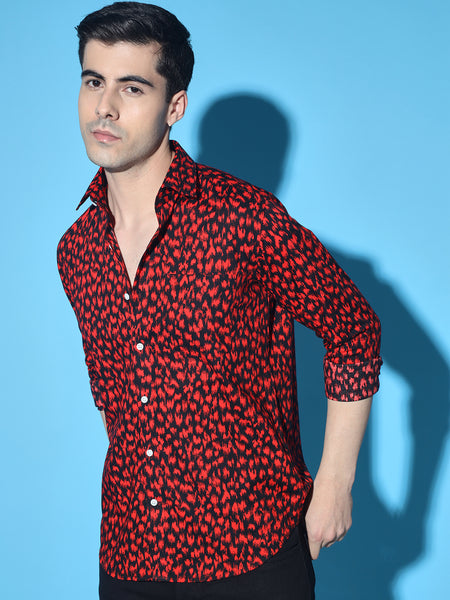 Flaming Printed Shirt