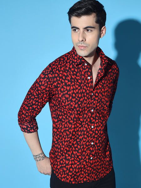 Flaming Printed Shirt