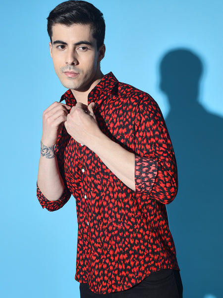 Flaming Printed Shirt