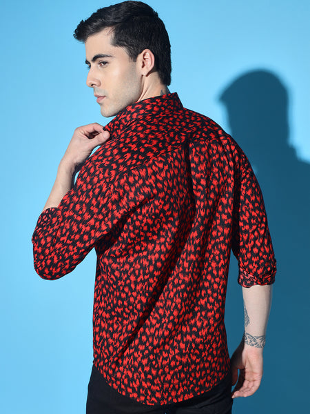 Flaming Printed Shirt