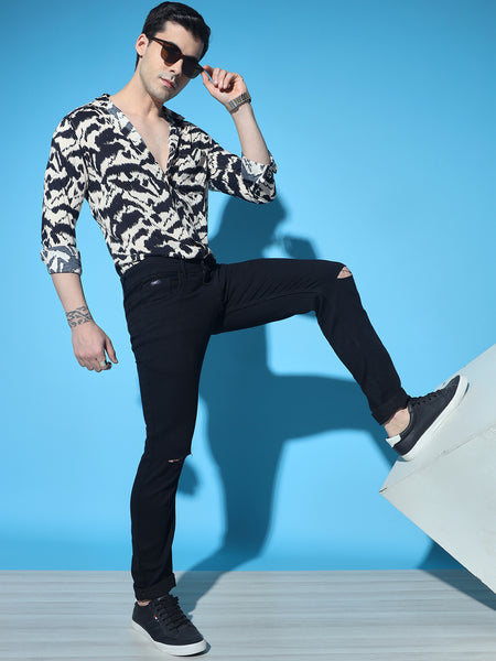Midnight Printed Shirt