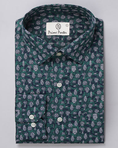 Cardinal Printed Shirt