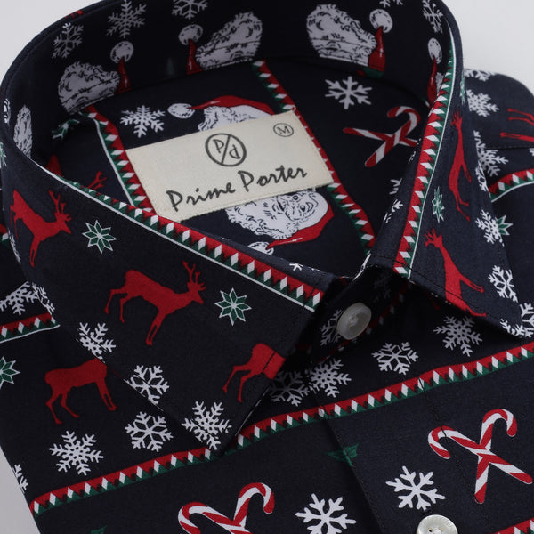 christmas-printed-cotton-shirt-for-men