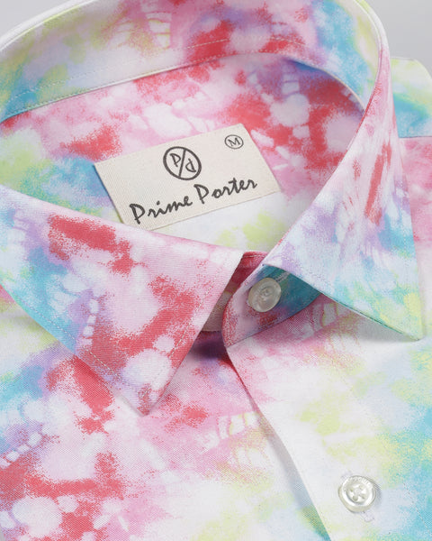Harlequin Multicolour Printed Shirt For Men 1
