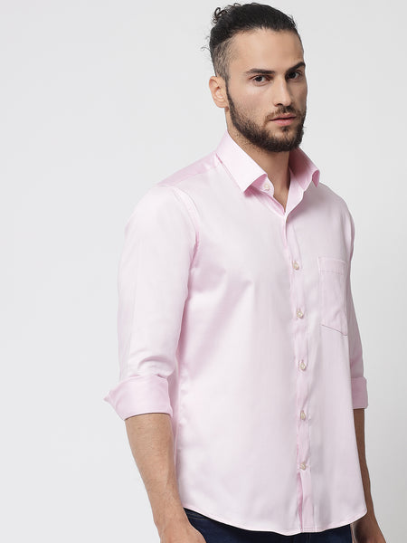 light-pink-colour-cotton-shirt-for-men 6