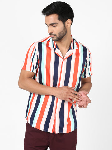 Buy Printed Cotton Half Sleeves Shirts For Men Online In India At Best ...