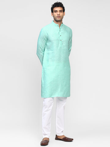 Topaz- Pure Linen Kurta