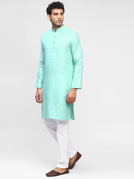 Topaz- Pure Linen Kurta