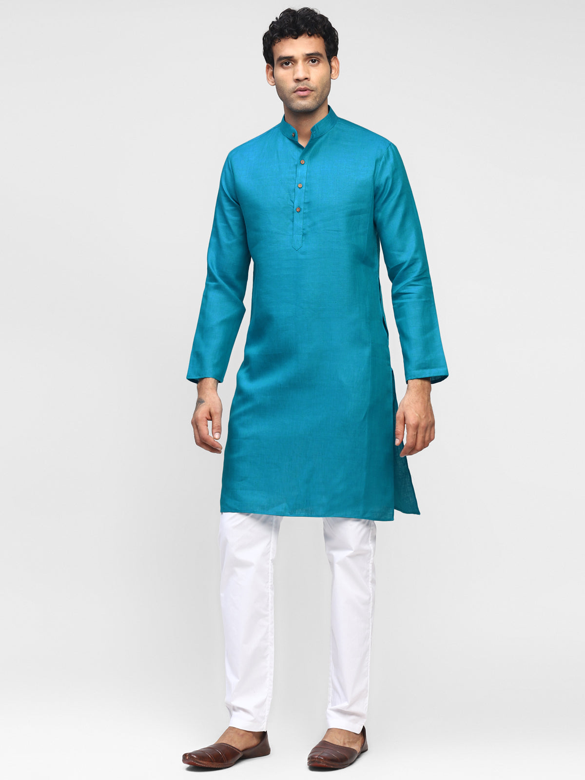 Opal- Pure Linen Kurta