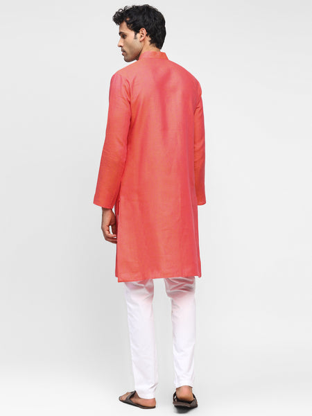 Ruby- Pure Linen Kurta