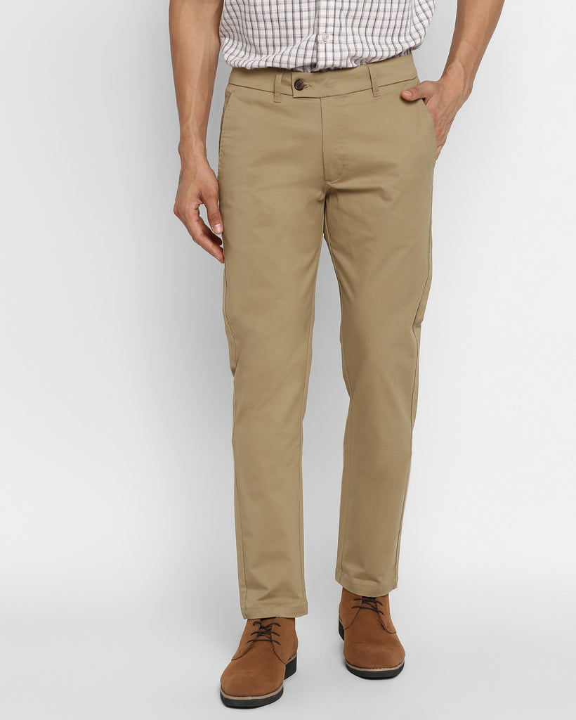 Beige Colour Cotton Pants For Men – Prime Porter